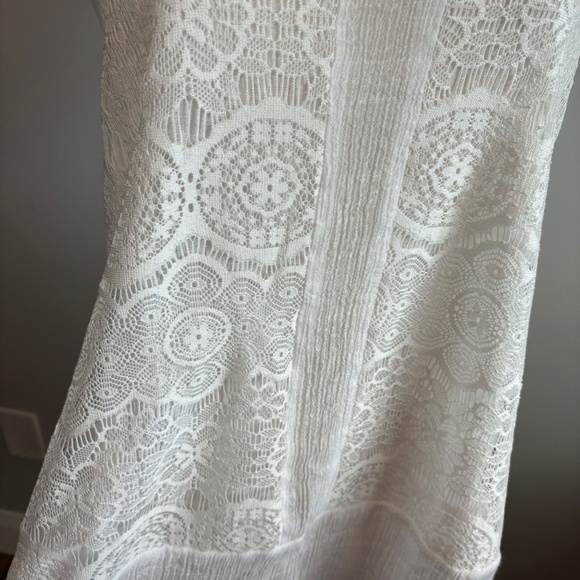 Spense, Women's Sleeveless, Lace, White Top, SZ 1X - Picture 2 of 8